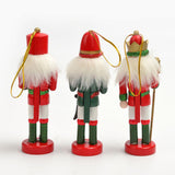 Maxbell 3Pcs Wooden Nutcracker Puppet Party Favors Gift for festival Door