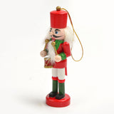 Maxbell 3Pcs Wooden Nutcracker Puppet Party Favors Gift for festival Door