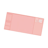Maxbell Desk pads protector Desk Writing Pad Mouse Pad for Keyboard Desk Pink