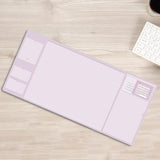 Maxbell Desk pads protector Desk Writing Pad Mouse Pad for Keyboard Desk Violet