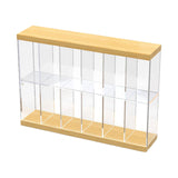 Maxbell Acrylic Display Case Display Stand 2 Tier for Dolls Action Figure Toys