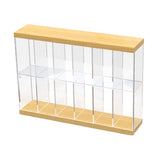 Maxbell Acrylic Display Case Display Stand 2 Tier for Dolls Action Figure Toys