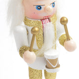 Maxbell 3x Christmas Nutcracker Figures Set for Shelves and Tables Party Gifts