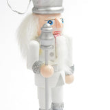 Maxbell 3Pcs Wood Nutcracker Solider Figure Puppet Doll Hanging Pendants Handcraft
