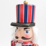 Maxbell Wood Nutcracker Ornament Nutcracker Figure for Living Room