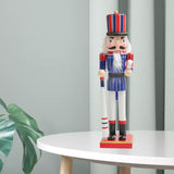 Maxbell Wood Nutcracker Ornament Nutcracker Figure for Living Room