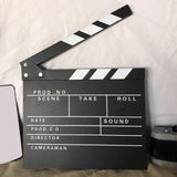 Maxbell Movie Film Clap Board Clapper Board Film Slate Mini for TV Shows Black English