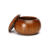 Maxbell Maxbell Natural Wood Go Chess Set Bowl Gift 1 Piece for Picnic Adults Beginner A