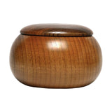 Maxbell Maxbell Natural Wood Go Chess Set Bowl Gift 1 Piece for Picnic Adults Beginner A