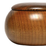 Maxbell Maxbell Natural Wood Go Chess Set Bowl Gift 1 Piece for Picnic Adults Beginner A