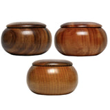 Maxbell Maxbell Natural Wood Go Chess Set Bowl Gift 1 Piece for Picnic Adults Beginner A