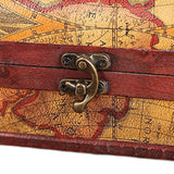 Maxbell Retro Style Storage Box Multifunctional for Desktop Living Room Decoration Style A