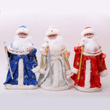 Maxbell Cute Santa Electric Toy Decorative for Christmas Holiday Funny Gift Red