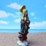Maxbell Virgin Mary Statue Jesus Statue Desk Gift Household Collectibles