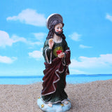 Maxbell Virgin Mary Statue Jesus Statue Desk Gift Household Collectibles