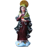 Maxbell Virgin Mary Statue Jesus Statue Desk Gift Household Collectibles