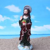 Maxbell Virgin Mary Statue Jesus Statue Desk Gift Household Collectibles