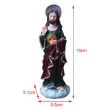 Maxbell Virgin Mary Statue Jesus Statue Desk Gift Household Collectibles