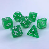 Maxbell Polyhedral Dices Multicolour Dices Set with Storage Bag for Table Game 6 Set