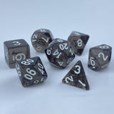 Maxbell Polyhedral Dices Multicolour Dices Set with Storage Bag for Table Game 6 Set