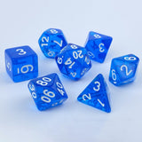 Maxbell Polyhedral Dices Multicolour Dices Set with Storage Bag for Table Game 6 Set
