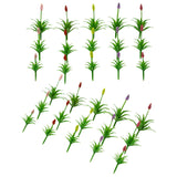 Maxbell 30Pcs Grass Tufts Model Flower Model for Miniature Scenery  Decor 3.5cm