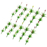 Maxbell 30Pcs Grass Tufts Model Flower Model for Miniature Scenery  Decor 3.5cm