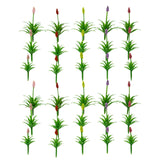 Maxbell 30Pcs Grass Tufts Model Flower Model for Miniature Scenery  Decor 2.5cm