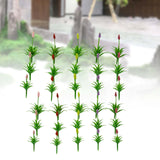 Maxbell 30Pcs Grass Tufts Model Flower Model for Miniature Scenery  Decor 2.5cm