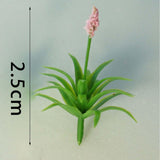 Maxbell 30Pcs Grass Tufts Model Flower Model for Miniature Scenery  Decor 2.5cm