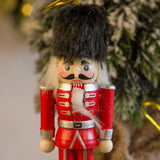 Maxbell 4x Traditional Nutcracker Puppet Party Favors Gift Holiday for Car Door Home