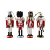 Maxbell 4x Traditional Nutcracker Puppet Party Favors Gift Holiday for Car Door Home