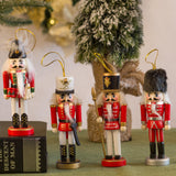 Maxbell 4x Traditional Nutcracker Puppet Party Favors Gift Holiday for Car Door Home