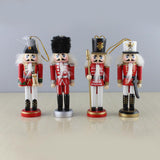 Maxbell 4x Traditional Nutcracker Puppet Party Favors Gift Holiday for Car Door Home