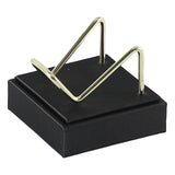 Maxbell Maxbell Display Holder PU Leather Decoration for Small Collectibles Rocks Coral S