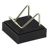 Maxbell Maxbell Display Holder PU Leather Decoration for Small Collectibles Rocks Coral S