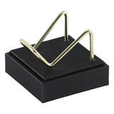 Maxbell Maxbell Display Holder PU Leather Decoration for Small Collectibles Rocks Coral S