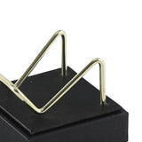 Maxbell Maxbell Display Holder PU Leather Decoration for Small Collectibles Rocks Coral S