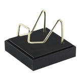 Maxbell Maxbell Display Holder PU Leather Decoration for Small Collectibles Rocks Coral M