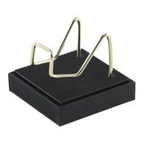 Maxbell Maxbell Display Holder PU Leather Decoration for Small Collectibles Rocks Coral M