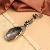 Maxbell Maxbell Tea Spoon Shovel Brass Delicate Accessories for Tea Ceremony Home Restaurant