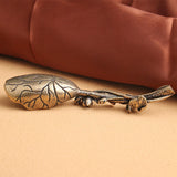 Maxbell Maxbell Tea Spoon Shovel Brass Delicate Accessories for Tea Ceremony Home Restaurant
