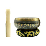 Maxbell Maxbell Tibetan Singing Bowls Set Beautiful Sound Antique for Calming 3.15inch