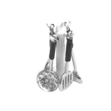 Maxbell Doll House Kitchen Utensil Set 1/12 Rich Accessories for Scene Props Kids White