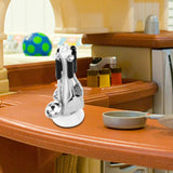 Maxbell Doll House Kitchen Utensil Set 1/12 Rich Accessories for Scene Props Kids White