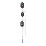 Maxbell Maxbell 1/87 Scale Railroad Train Traffic Lights for Train Railway Gauge Diorama