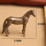 Maxbell Maxbell Hand Painted Horse Sculpture Figurines Crafts for Home Ornaments