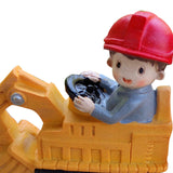 Maxbell Maxbell Resin Vehicle Toy Decorations Construction Theme Decorations Creative Mini Bagger