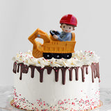 Maxbell Maxbell Resin Vehicle Toy Decorations Construction Theme Decorations Creative Mini Bagger