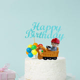 Maxbell Maxbell Resin Vehicle Toy Decorations Construction Theme Decorations Creative Mini Bagger